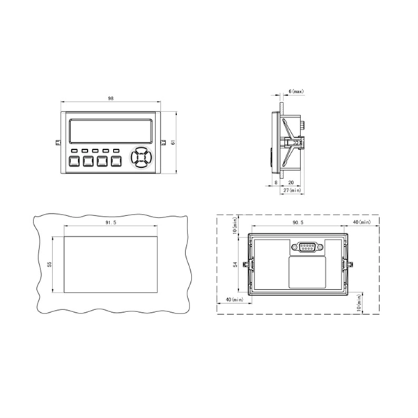 How to secure the outgoing wires of the distribution box