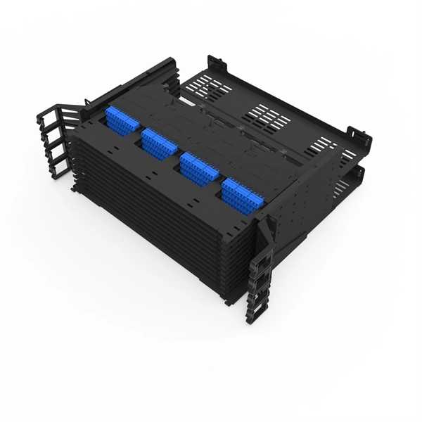 What sockets panels are available for fiber optic network cables 